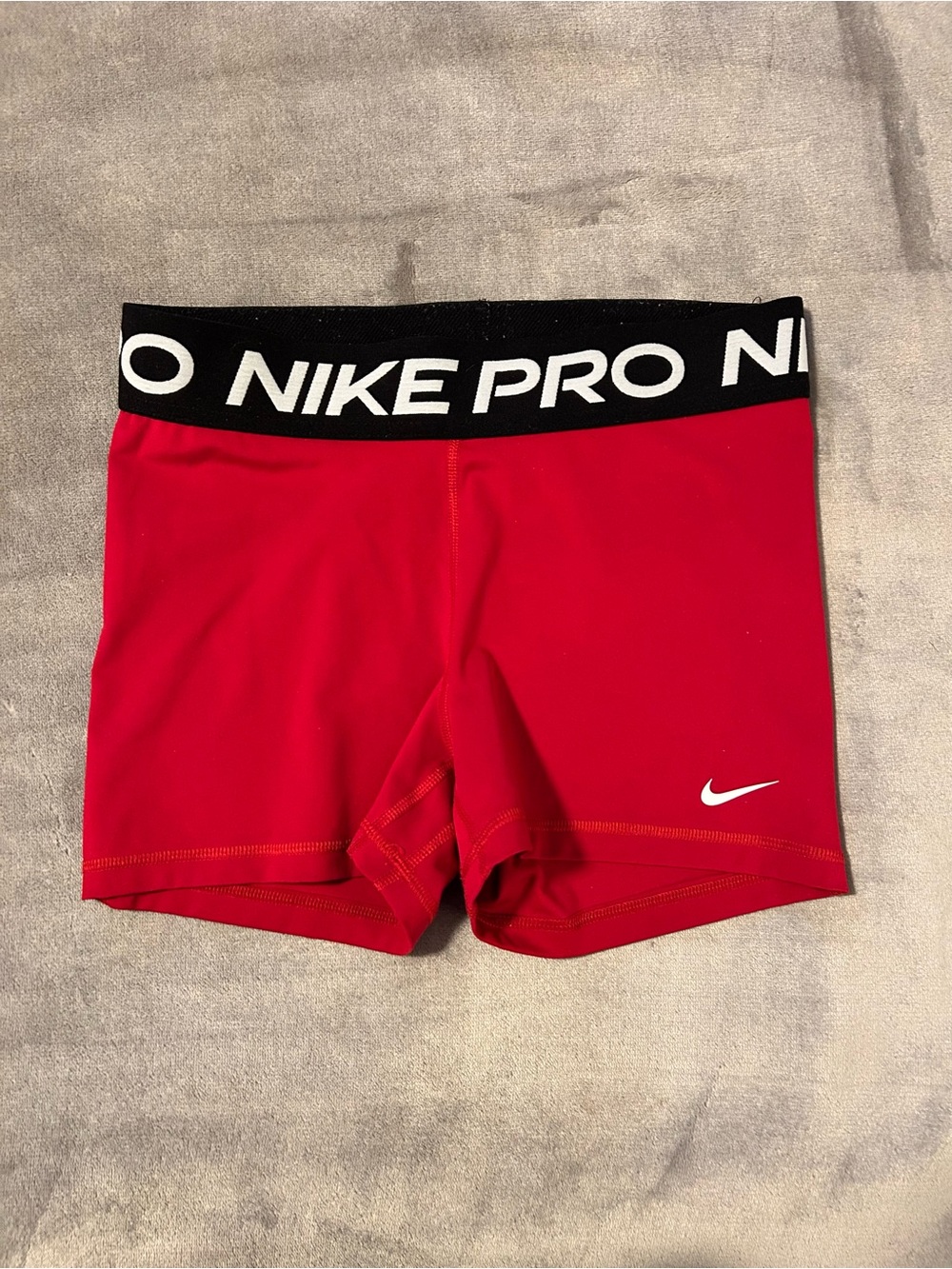Nike Pro Red Spandex Shorts